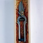 Професионална лозарска ножица KUNDE S580 226 ХРОМИРАНА
